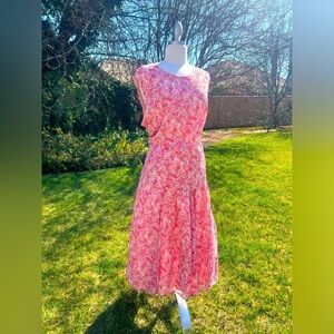 APPLESEED’S WOMEN 2  pieces  🌺 Floral Pink Sleeveless Dress